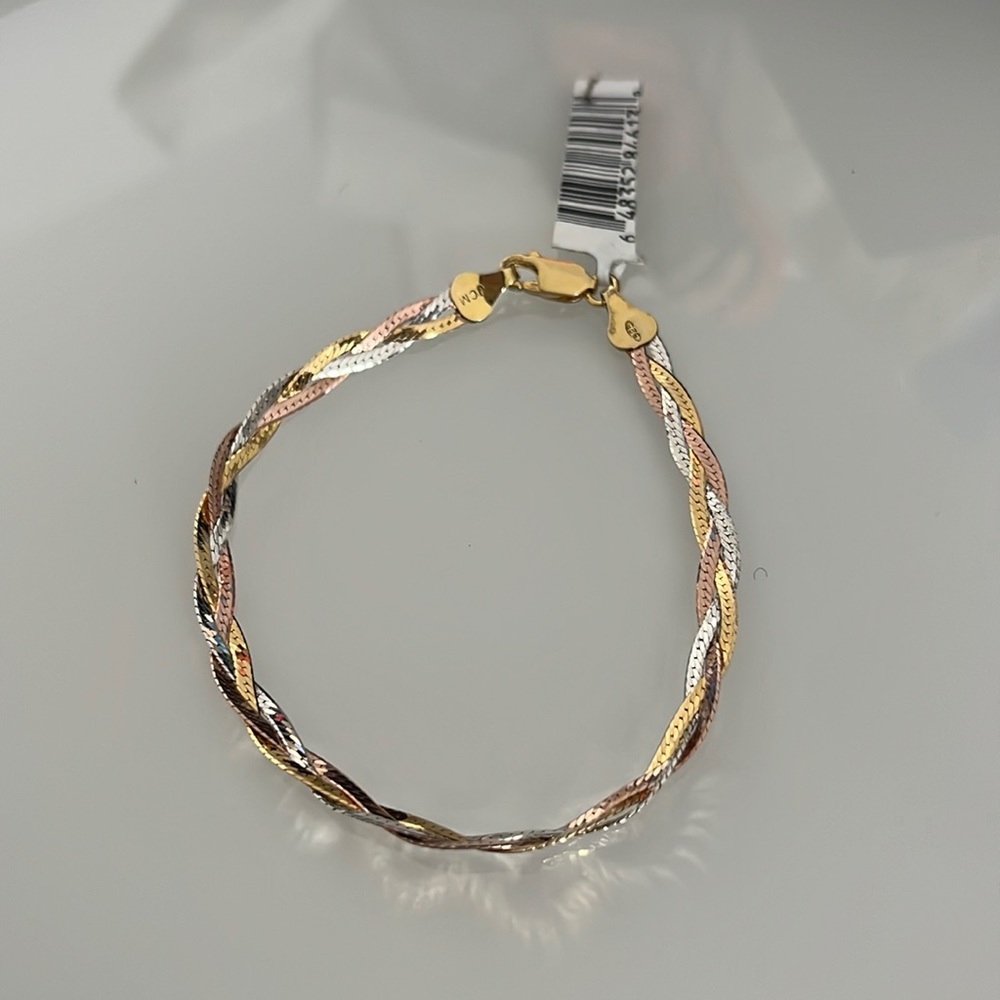 GOLD TRICOLOR BRACELET